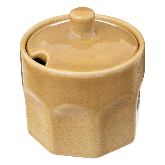 Yellow Roma sugar bowl
