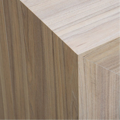 Tavolo console allungabile struttura in folding finitura olmo 90x50-300 cm