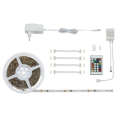 Briloner Tira led RGB 5 metros 24w 150 leds