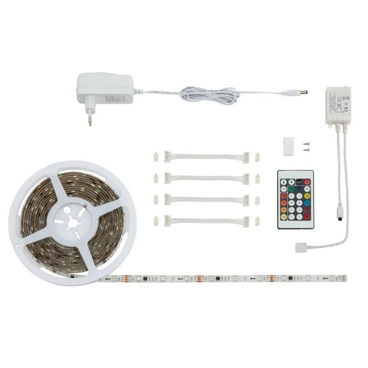 Briloner Tira led RGB 5 metros 24w 150 leds
