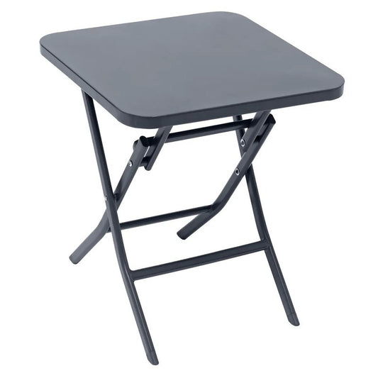 Greensboro folding graphite coffee table 40x40x45h cm