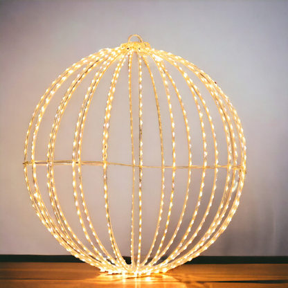 3D-Kugel ø40cm mit MicroLED und FlashLED
