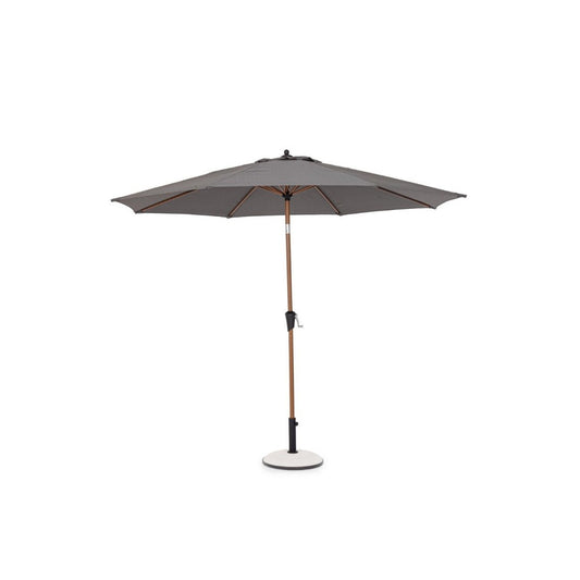 Bizzotto ombrellone Palinuro con snodo 3 m colore grigio