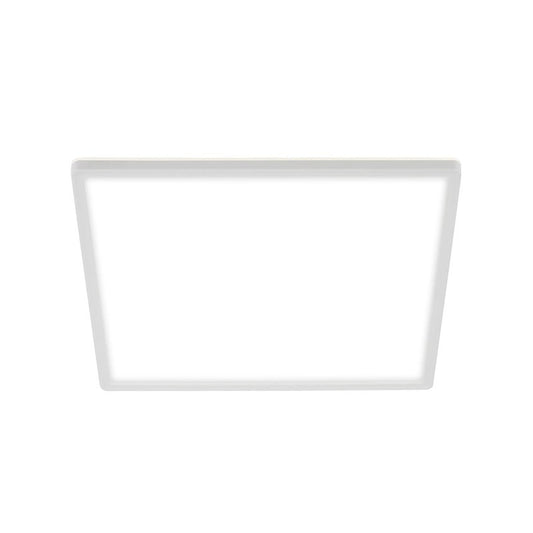 Slim LED ceiling light 42x42 cm 22w 3000lm white