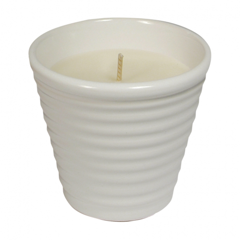 Bicchiere marine in ceramica con citronella