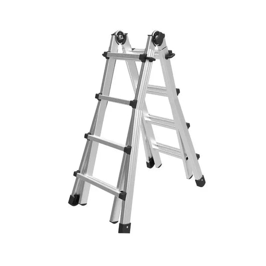 Marchetti Black 55 aluminum telescopic ladder up to 5.20 m high