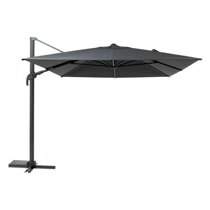 Melhia Regenschirm 4x3 m Anthrazit