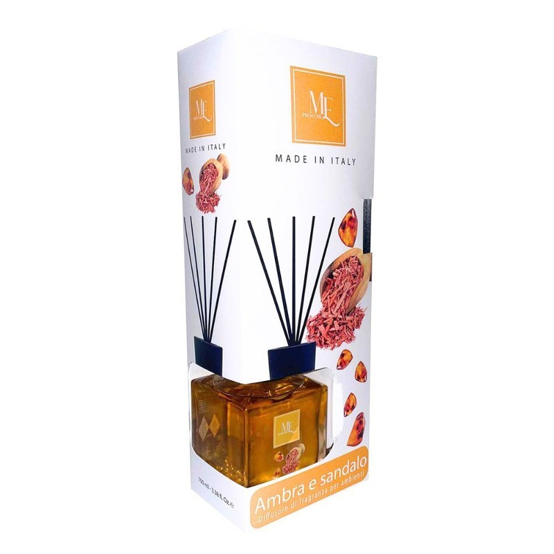 Diffusore per ambiente Cubo Ambra &amp; Sandalo 100 ml
