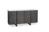 Madia 4 Ante Top Ceramica Marmo Calacatta 160x40xH85 cm