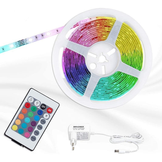 Briloner Tira LED RGB 3 metros 12W regulable