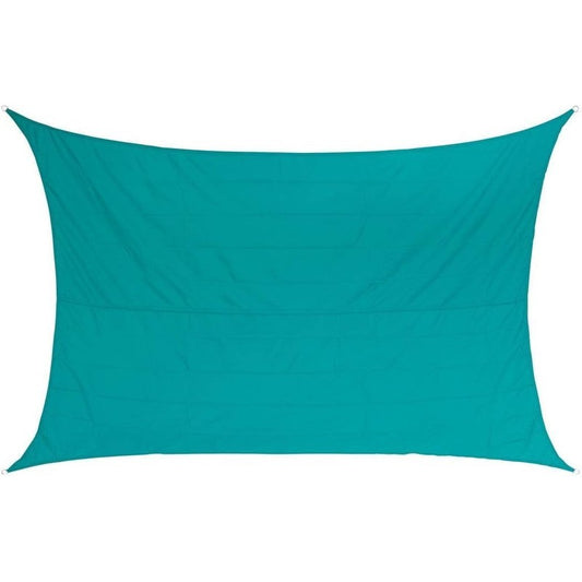 Rechteckiges Segel 4x3 m grün