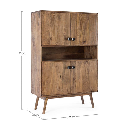 Mobile vintage 4 ante Sylvester in legno