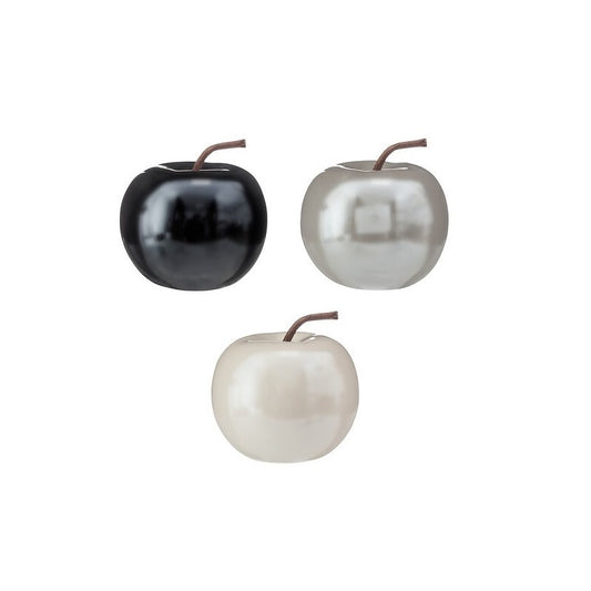 Cline manzana decorativa H10 cm cerámica