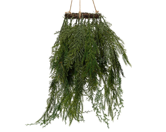 Green crown to hang h. 70cm x Dia 20cm