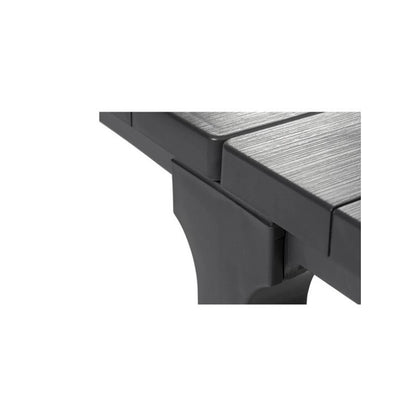 Keter Julie Mesa doble grafito cm 147-295x90x74,5 h
