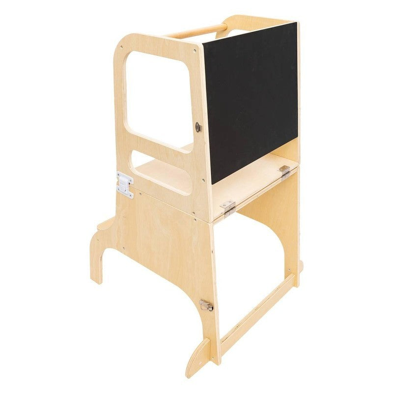 Alba 3 in 1 Kinder-Aussichtsturm aus Holz H91 cm
