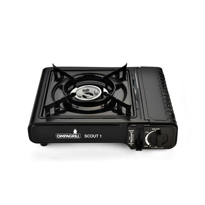 Gas stove 1 Scout fire 34x28x10.5h cm