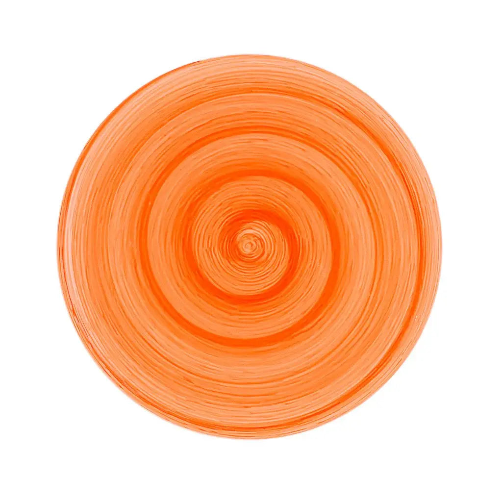 Memento Table Mandarinen-Speiseteller aus handbemalter Keramik Ø 27,5 cm