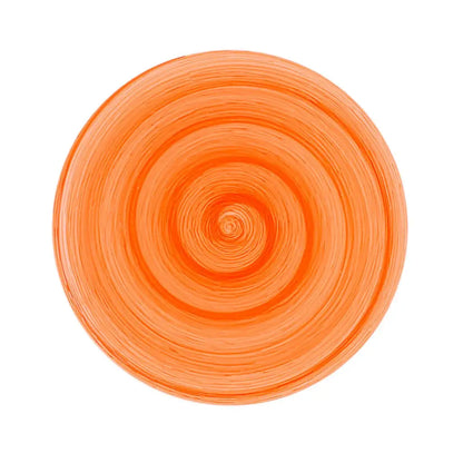 Memento Table Mandarinen-Speiseteller aus handbemalter Keramik Ø 27,5 cm