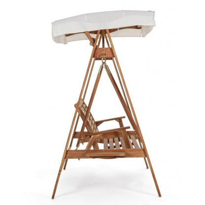 Two-Seater Outdoor Swing 185x112x188h cm