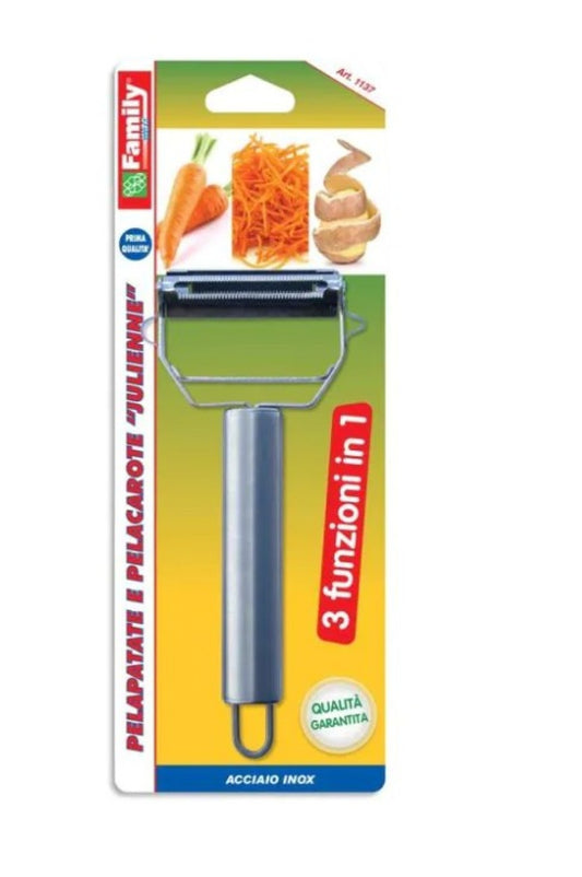 Pelapatate e pelacarote Julienne Linea Family 3 in 1