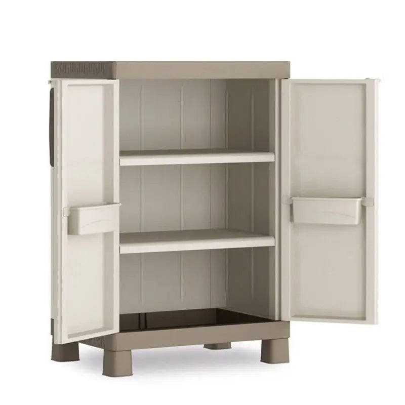 Excellence low wardrobe in dove gray cm 65x45x97 h