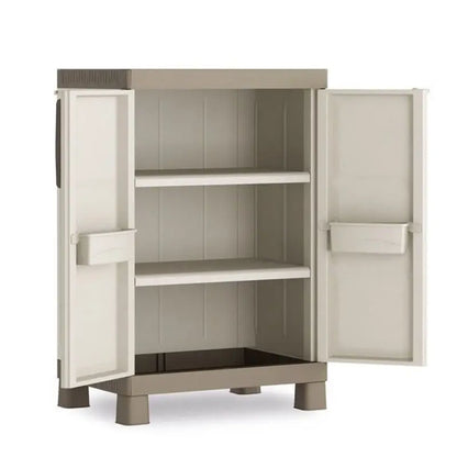 Excellence low wardrobe in dove gray cm 65x45x97 h