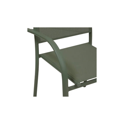 Stapelbarer Gartensessel Piazza lorbeergrün 56 x 65 x 88 cm