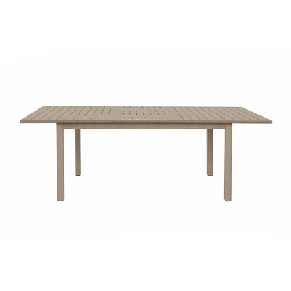 Tavolo estensibile Dedalo tortora cm 180-270x95x75h