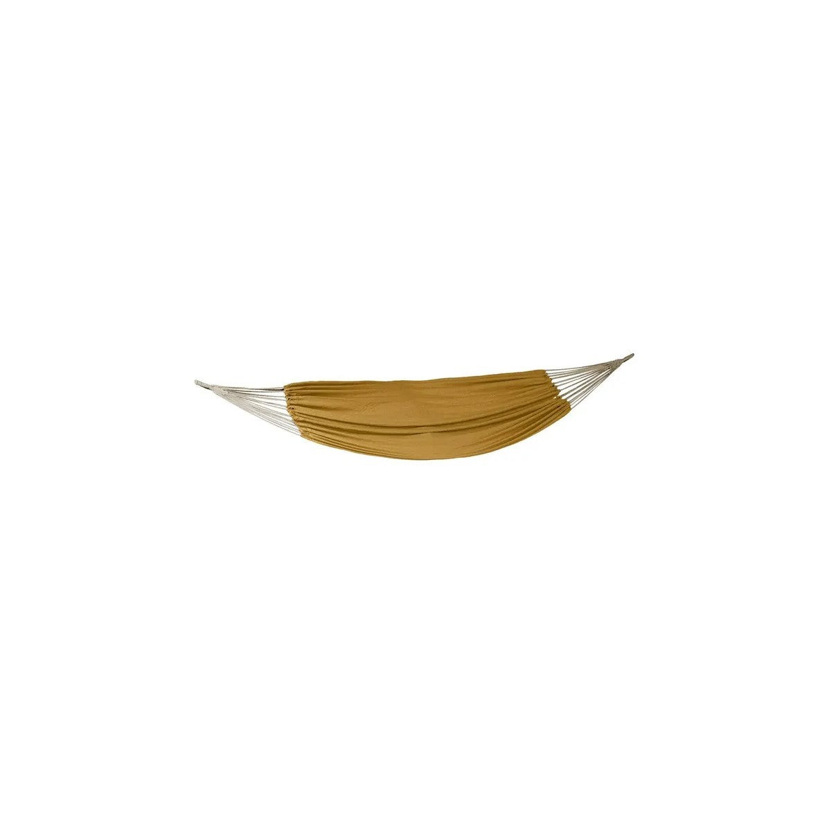 Einzelne Yaqui-Hängematte 80 x 307 cm ocker