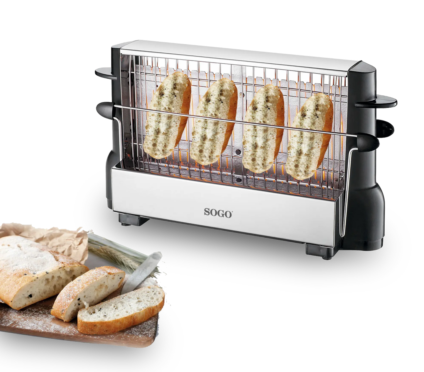Elektrischer Multipan-Toaster 700 W