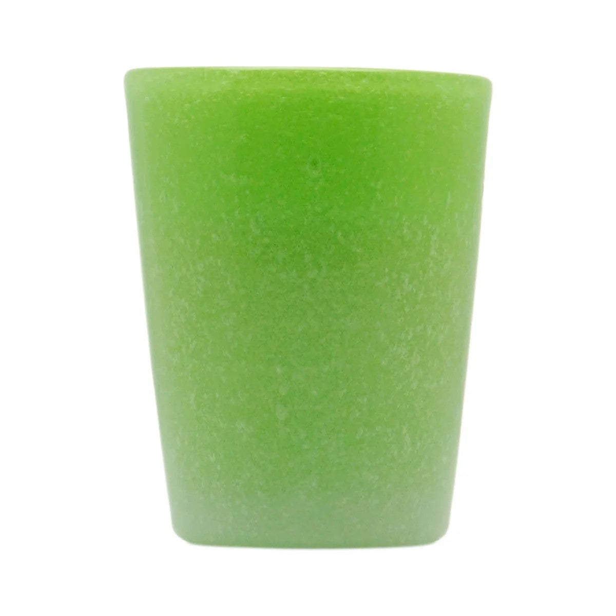 Original bernsteinfarbenes Memento-Apfelwasserglas aus mundgeblasenem Glas, 0,25 l