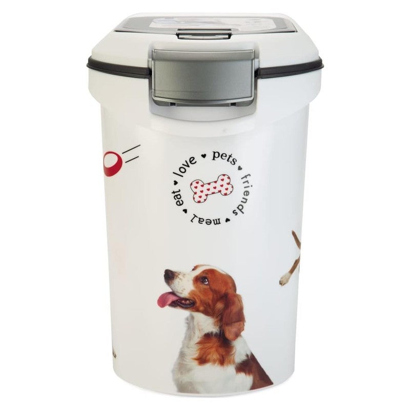 Contenedor Curver para comida animal con ruedas 35l cm 49x28x42 h