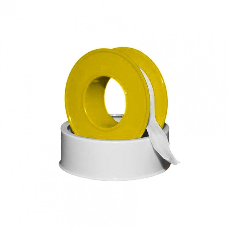 Teflon ptfe tape for gas yellow 12 mm x 12 m