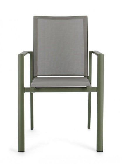 4x C-Br Konnor Green Chair