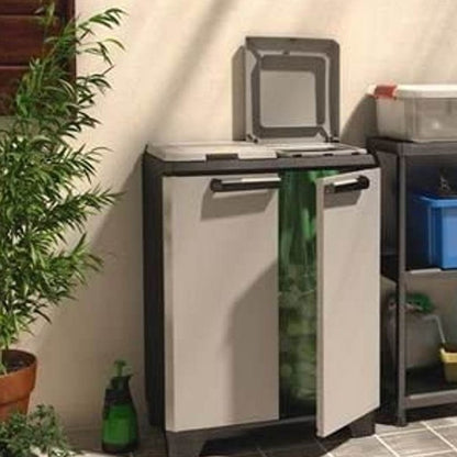Keter Armario Split Premium para recogida de residuos 68x39x92 cm h