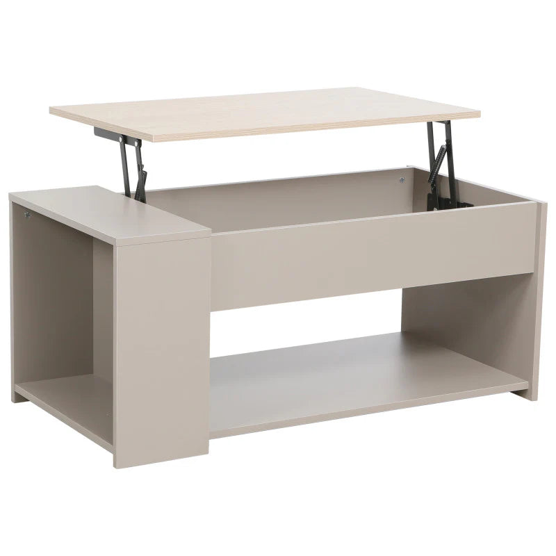 Tavolino Jasmine tortora 100x50x45 cm