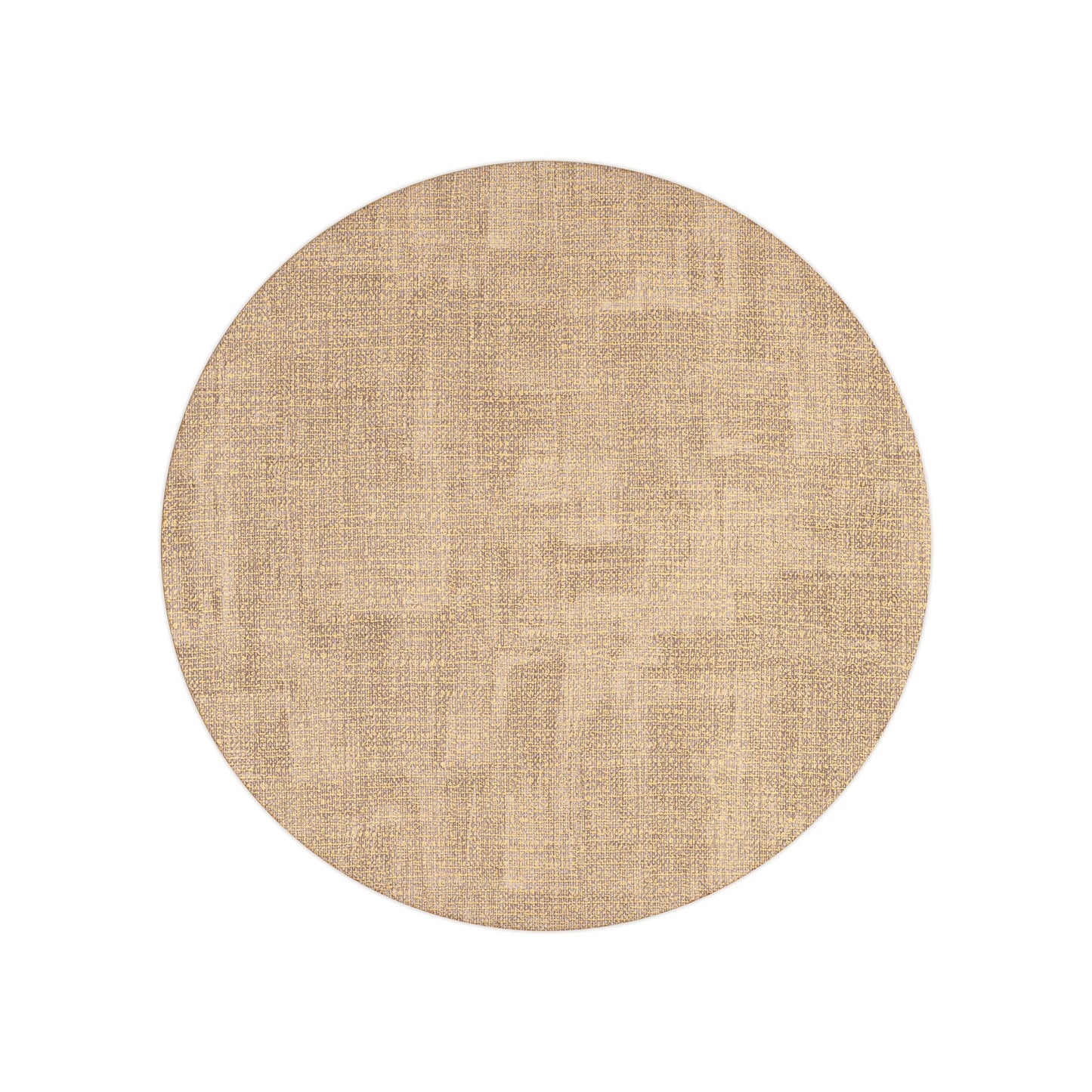 Tovaglietta tonda double face  Ø38 cm oro