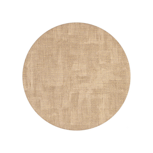 Tovaglietta tonda double face  Ø38 cm oro