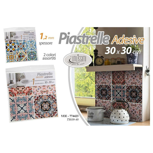 Piastrelle adesive 30x30 cm - 1 pezzo assortito