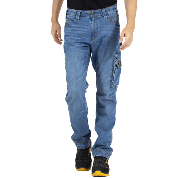 Jeans da lavoro Job L blu tg 52