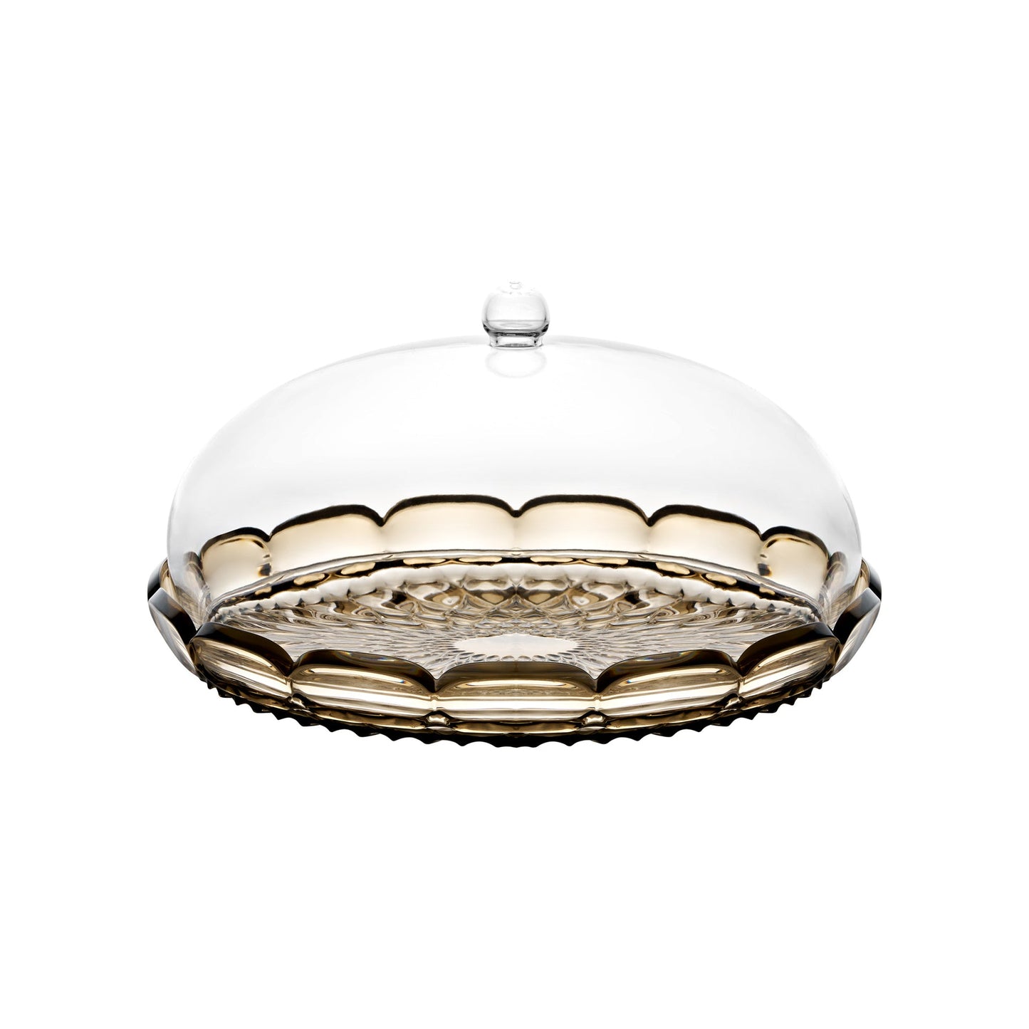 Vanity cake pan set Ø 30 x h16 cm smoke colour