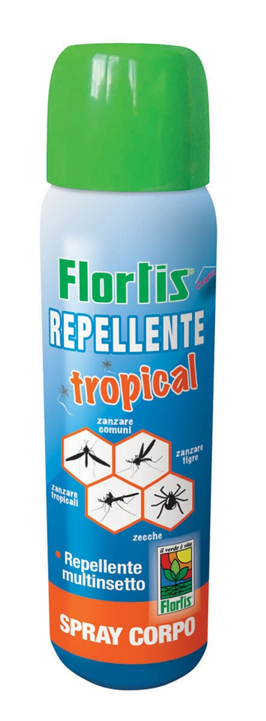Flortis Tropical mosquito repellent spray 100 ml