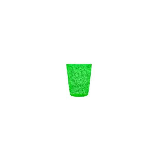 Grün fluofarbenes Memento Synth Wasserglas aus Methacrylat, 0,33 l