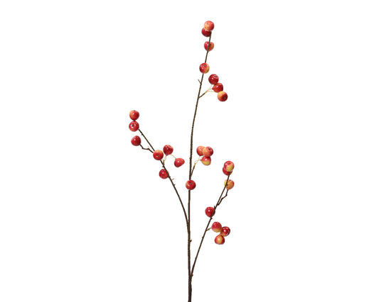 Sprig of red berries 20x7x96 cm