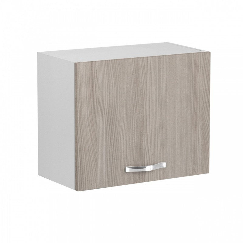 Modular Kitchen Wall Cabinet White with 1 Door Elm 60x32xH 49
