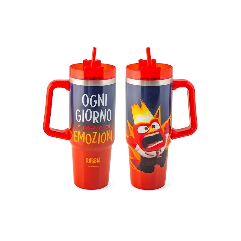 Taza térmica Inside Out Anger 0,9 L en acero inoxidable