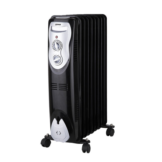 Radiatore ad olio 9 elementi. 2000w con termostato regolabile