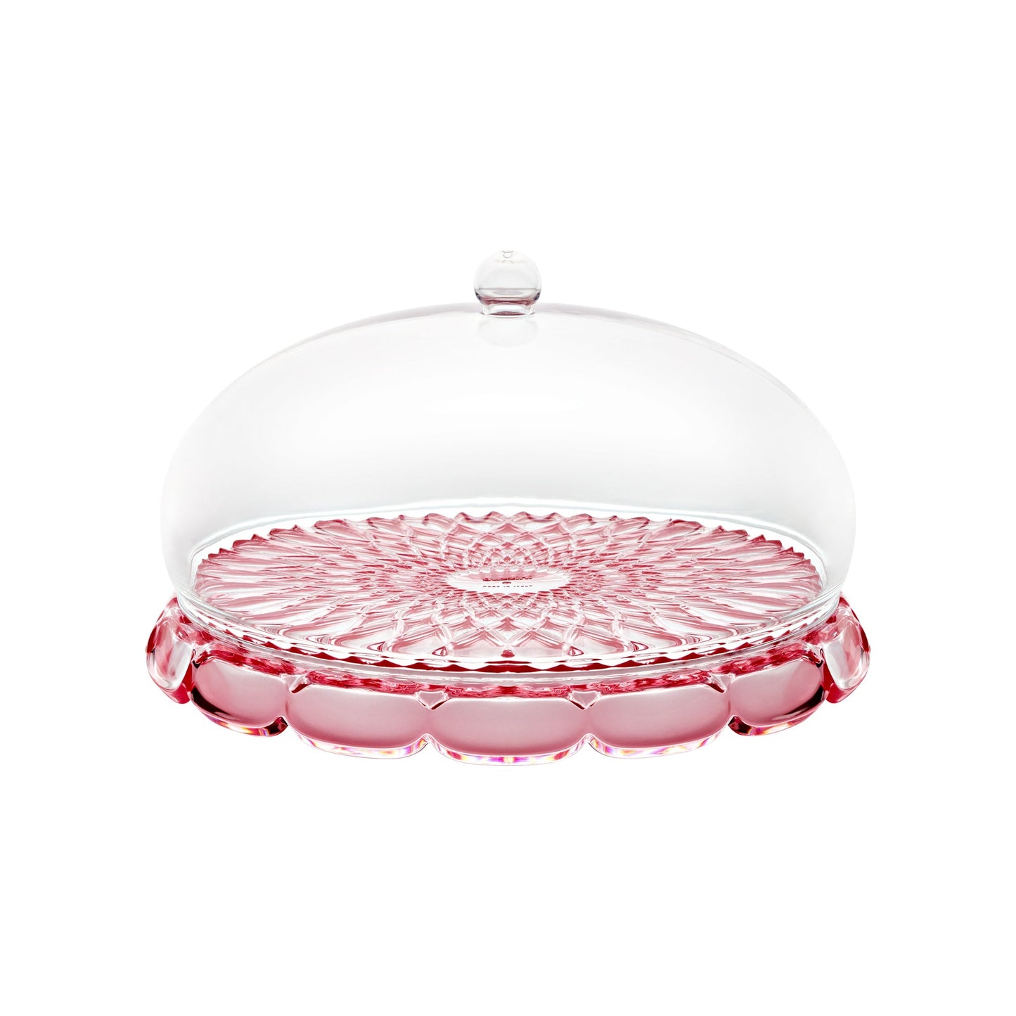Vanity-Kuchenform-Set Ø 30 x H16 cm, Farbe Flamingorosa