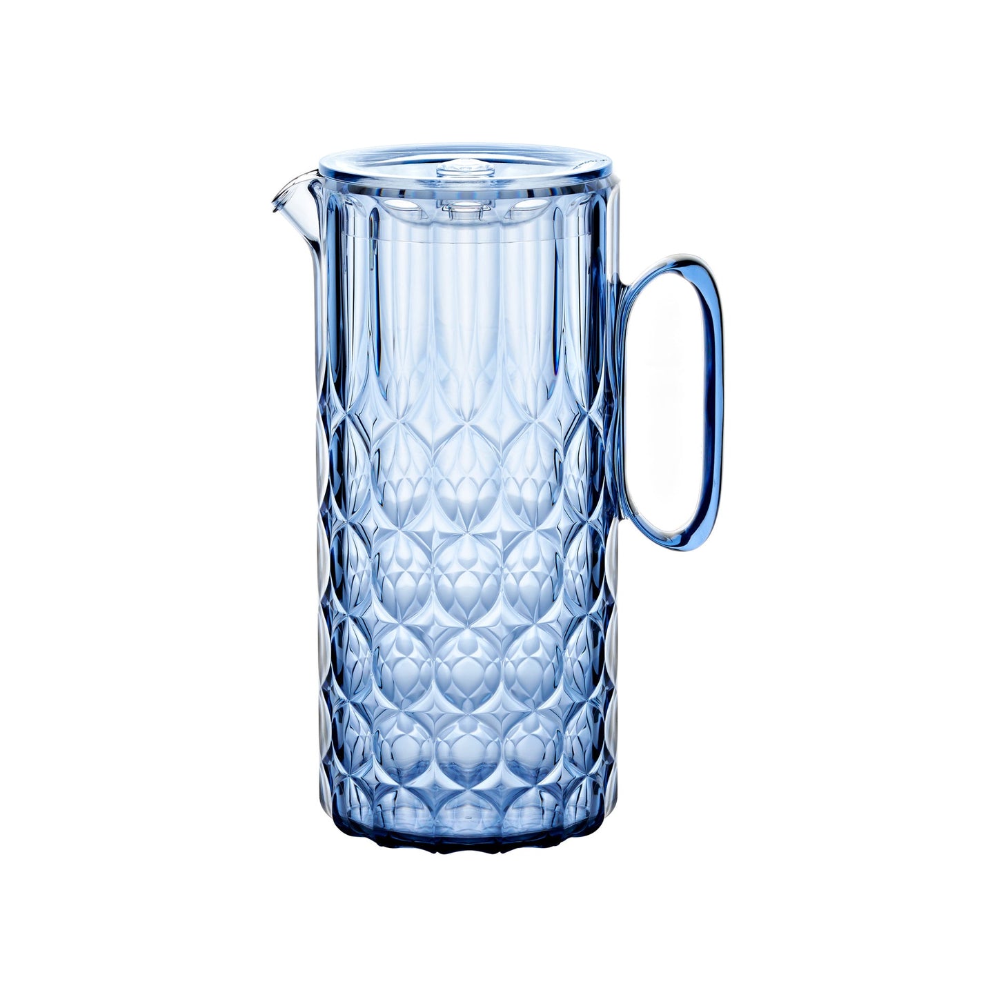 Jarra Vanity con tapa azul 1750 cc